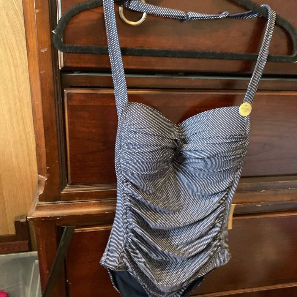 Chic Ruched Swimsuit with Adjustable Straps